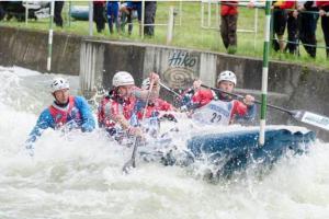 Evropský a Český pohár v raftingu na Trnávce v Želivu s dávkou adrenalinu