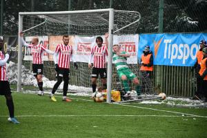 Jediné pražské derby Tipsport zimní ligy 2023 dopadlo takhle: Viktorie Žižkov - Bohemians 1:3