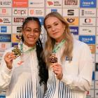 To jsou medailistky z Toruně zlatá Lurdes Gloria Manuel a bronzová Amálie Švábíková To jsou medailistky z Toruně zlatá Lurdes Gloria Manuel a bronzová Amálie Švábíková