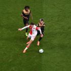 Vlček se chytil a dal svůj první gól za áčko Slavie. Druhý gól dal Chytil a Markovič vychytal nulu !  Slavia - Baník 2:0