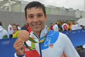 Kajakář Jiří Prskavec vypádloval první olympijskou medaili pro ČR v barvě bronzového kovu