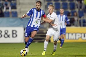 Ze Slovácka vezou mladoboleslavští fotbalisté tři body, které ubránili i v deseti lidech