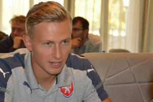 Čtyři zápasy, čtyři góly, kdo to má? Antonín Barák po výhře nad Ázerbájdžánem 2:1