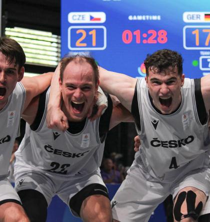 Basketbalisté 3x3 vybojovali na LSUH Rhine-Ruhr 2025 bronzové medaile!