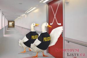 Policejní zásah na vedení hokejového svazu