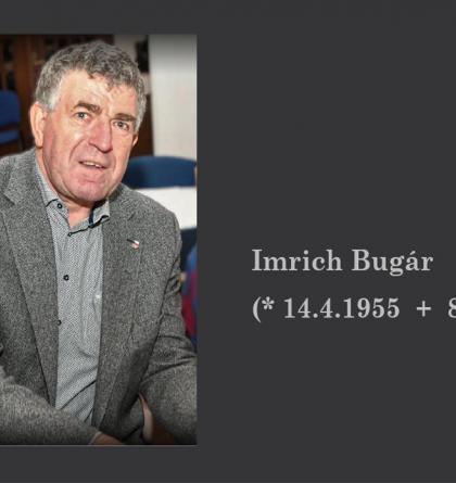 Smutná zpráva ... Zemřel diskař Imrich Bugár  (* 14.4.1955   + 8.4. 2026)