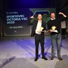 Sportovcem roku 2025 VICTORIA VSC se stal atlet Jan Štefela, před Prskavcem a  Krpálkem