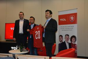 Společnost TCL se stala novým partnerem české fotbalové reprezentace