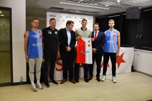 Basketbalová pražská Slavia mužů se vrátila po 24 letech do nejvyšší domácí soutěže