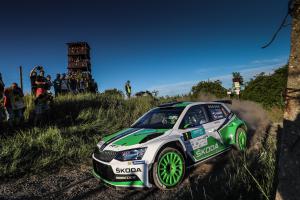 Kopecký po Rally Hustopeče završil hattrick vítězství mistrovství ČR pro značku ŠKODA