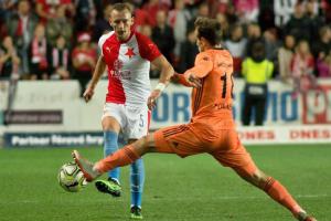 Odezírali jsme z tuctu a z jednoho obrázku ze zápasu fotbalistů Slavie Praha - Mladá Boleslav