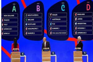 Světový šampionát v ragby 2023 byl v pořadatelské zemi v Paříži rozlosovaný