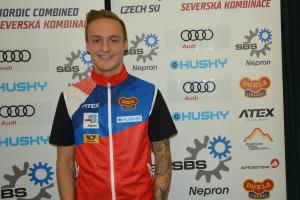 Tomáš Portyk z Dukly Liberec obhájil v Harrachově domácí sdruženářský titul