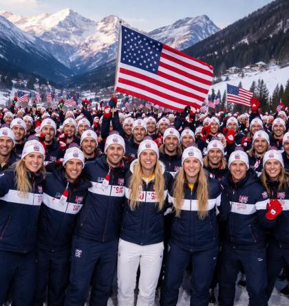 USA vyšlou na ZOH 2026 rekordní výpravu 232 sportovců