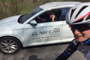 Cyklistka Martina Sáblíková prolétla časovku etapového závodu GRACIA ORLOVÁ 2016