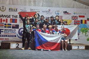 Češi si z Mistrovství světa v raftingu v Malajsii odvezli čtyři tituly absolutních mistrů světa