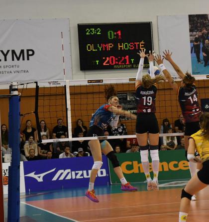 V Praze se po 11 letech hrálo extraligové derby volejbalistek ... Olymp - Lvice  0:3 V Praze se po 11 letech hrálo extraligové derby volejbalistek ... Olymp - Lvice  0:3