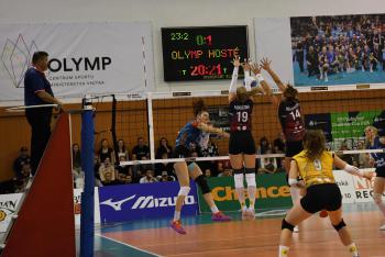 V Praze se po 11 letech hrálo extraligové derby volejbalistek ... Olymp - Lvice 0:3