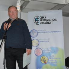 Josef Rančák převzal diplom Mapy roku za turistickou mapu Český les – Tachovsko 1 : 25 000 vydanou v Geodézii On Line