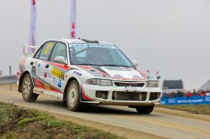Na Rally Vyškov se Pešl umístil na třetím místě