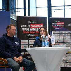 Zuzana Maděrová s trenérem Evženem Marešem