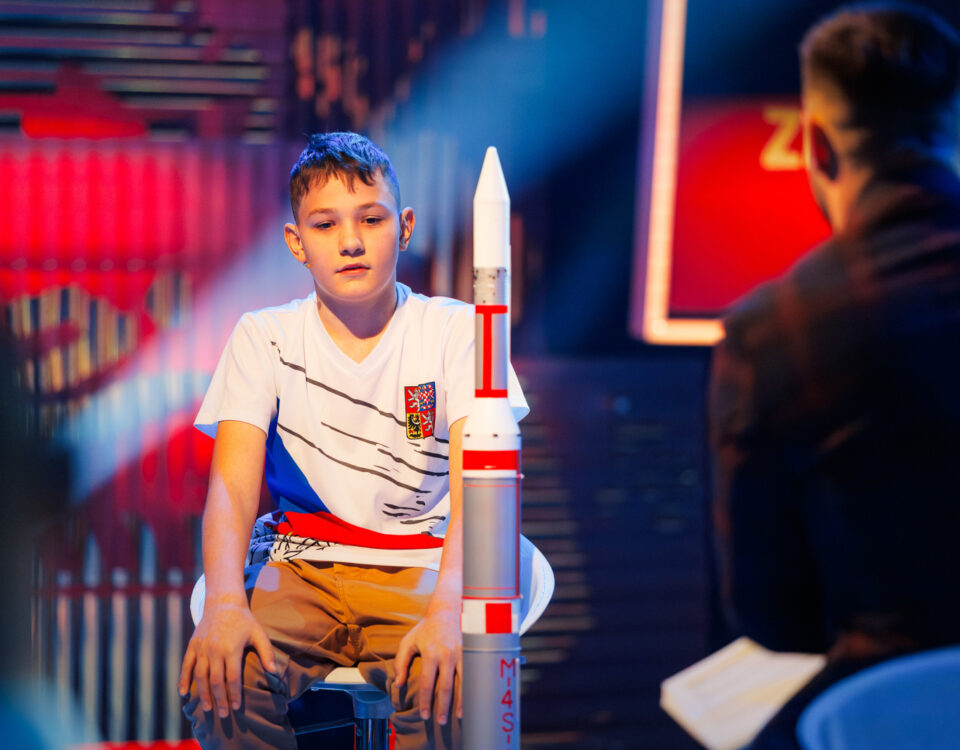 Zlatý oříšek za rok 2025 získal také raketový modelář Pavka