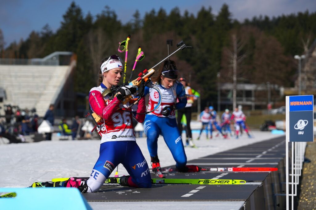 Kateřina Pavlů na AM ČR v biatlonu (foto: Tomáš Hermann/Český biatlon)