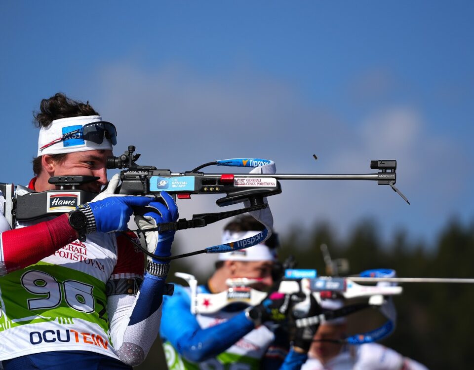 Matyáš Martan na AM ČR v biatlonu (foto: Tomáš Hermann/Český biatlon)