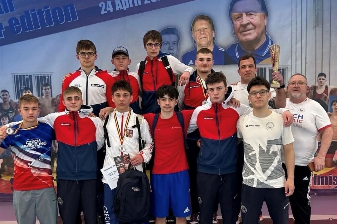Mladí zápasníci ČR uspěli v Temešváru, tým bral bronz