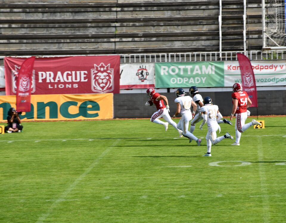 Prague Lions vstupují do nové éry evropského amerického fotbalu