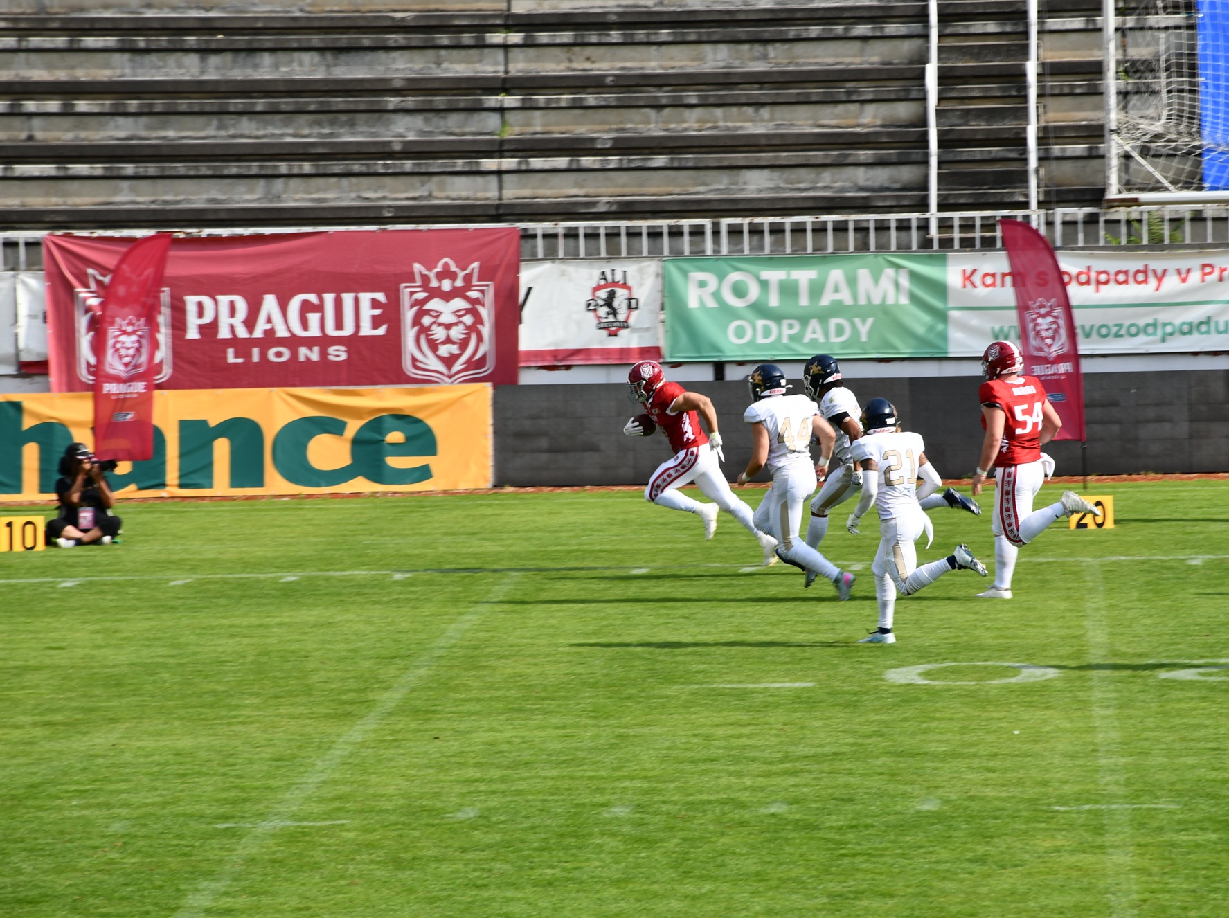 Prague Lions vstupují do nové éry evropského amerického fotbalu