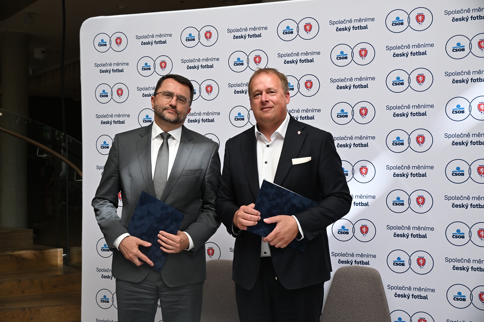 Aleš Blažek (vlevo) a David Trunda