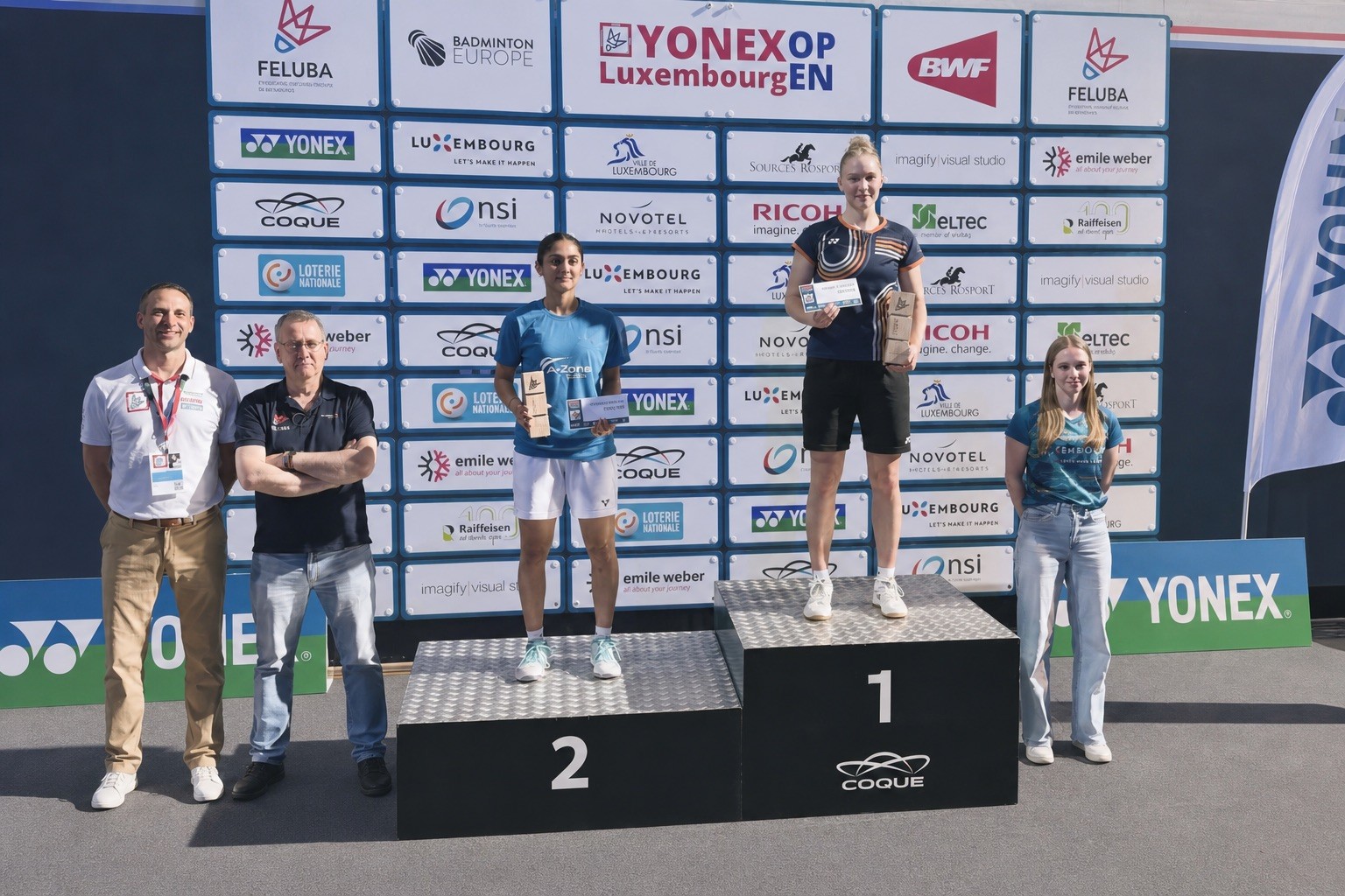 Maixnerová ovládla Luxembourg Open a bere zlato