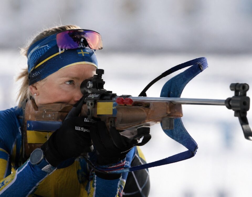 Biatlonistka Anna Magnussonová zvažovala konec kariéry
