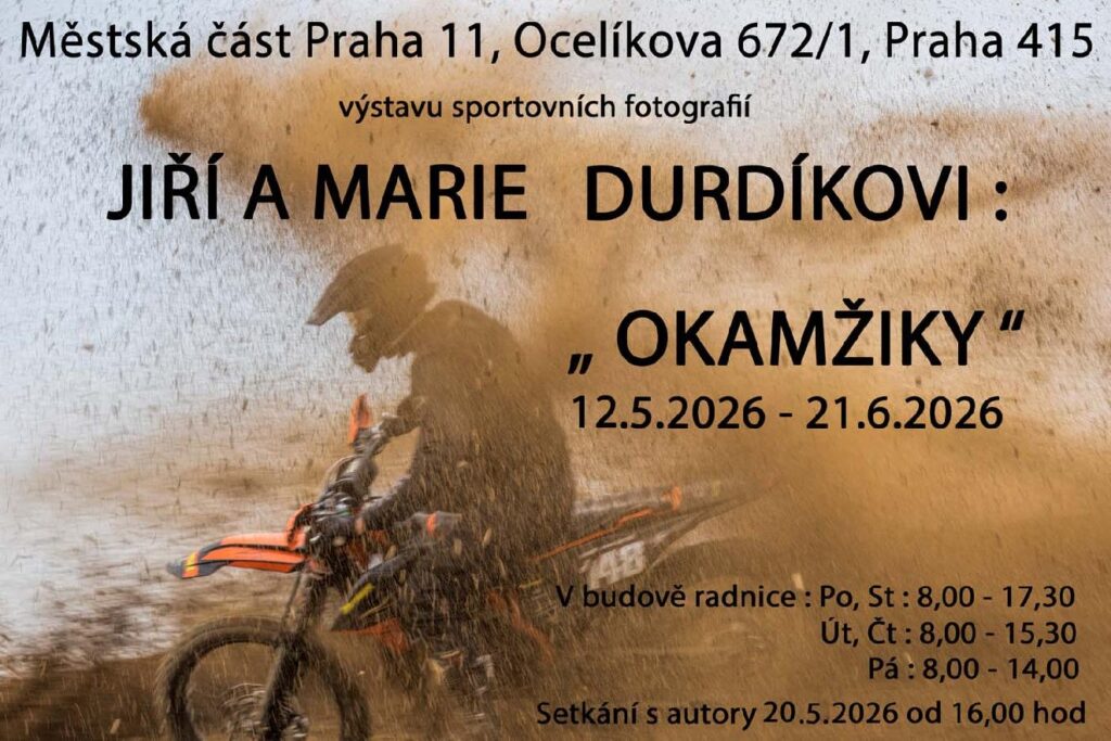 Pozvánka na výstavu "Okamžiky"