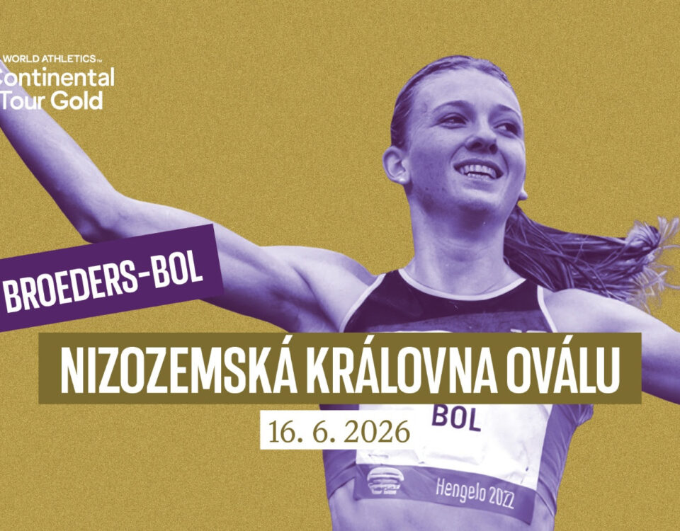 Femke Broeders-Bolová se vrací na Zlatou tretru Ostrava