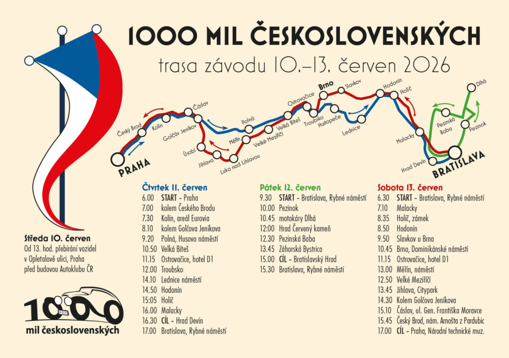 Mapa 100 mil československých 2026